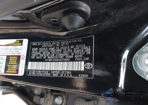 2012 Toyota Camry Se from USA, damaged, VIN 4T1BF1FK6CU579087